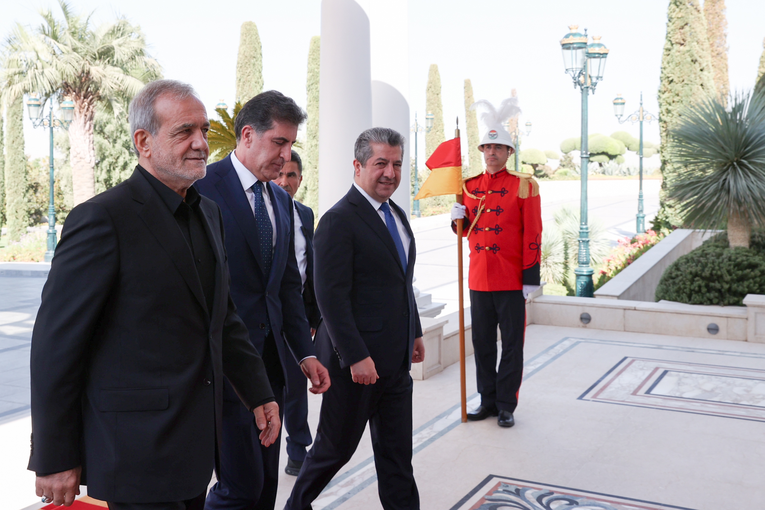 سفر به اقلیم کردستان، بصره و حضور داماد