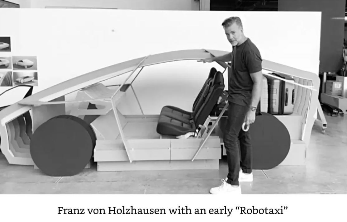 تصویر منتسب به روبوتاکسی تسلا در شبکه‌های اجتماعی منتشر شد