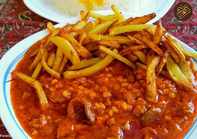 خورش قیمه گیاهی