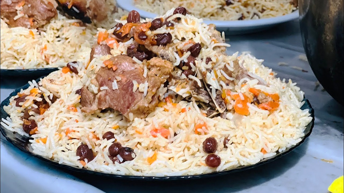 طرز تهیه پلو مخلوط عربی