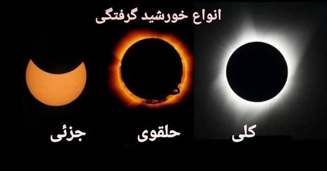 (ویدیو) وقوع‌ دومین خورشیدگرفتگی امسال به‌صورت حلقوی