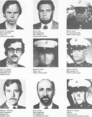 نخستین لحظه‌های آزادی از سفارت آمریکا