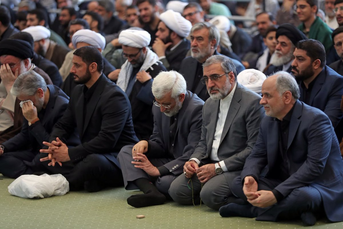 قاب خبرساز صداوسیما از سعید جلیلی در نماز جمعه