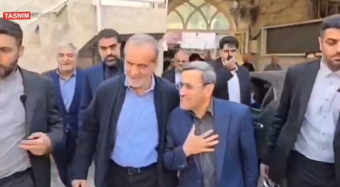 تصاویری از حضور سرزده پزشکیان به یکی از شهرستان‌های استان تهران