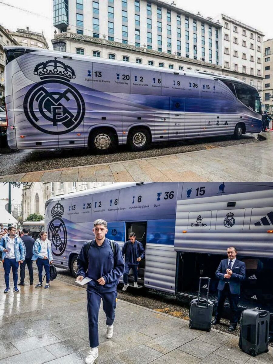 اتوبوس جدید رئال مادرید (تصاویر)