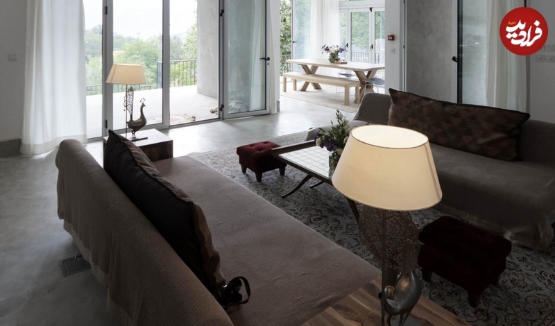 سیمای اصیل یک ویلای مدرن در «لاریجان» که برندۀ جایزه معماری شد