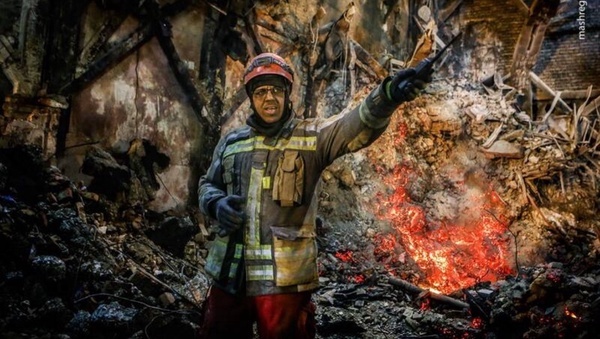 آتش شادآباد ١۵ هزار میلیارد را به باد داد