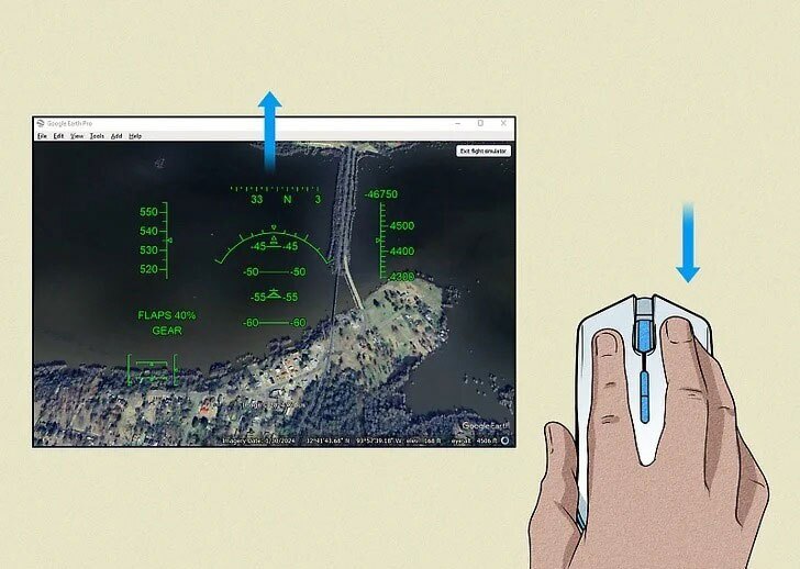 با گوگل ارث در کابین اف-۱۶ خلبانی کنید؛ خیلی ساده! (ویدئو)/// در حال تکمیل