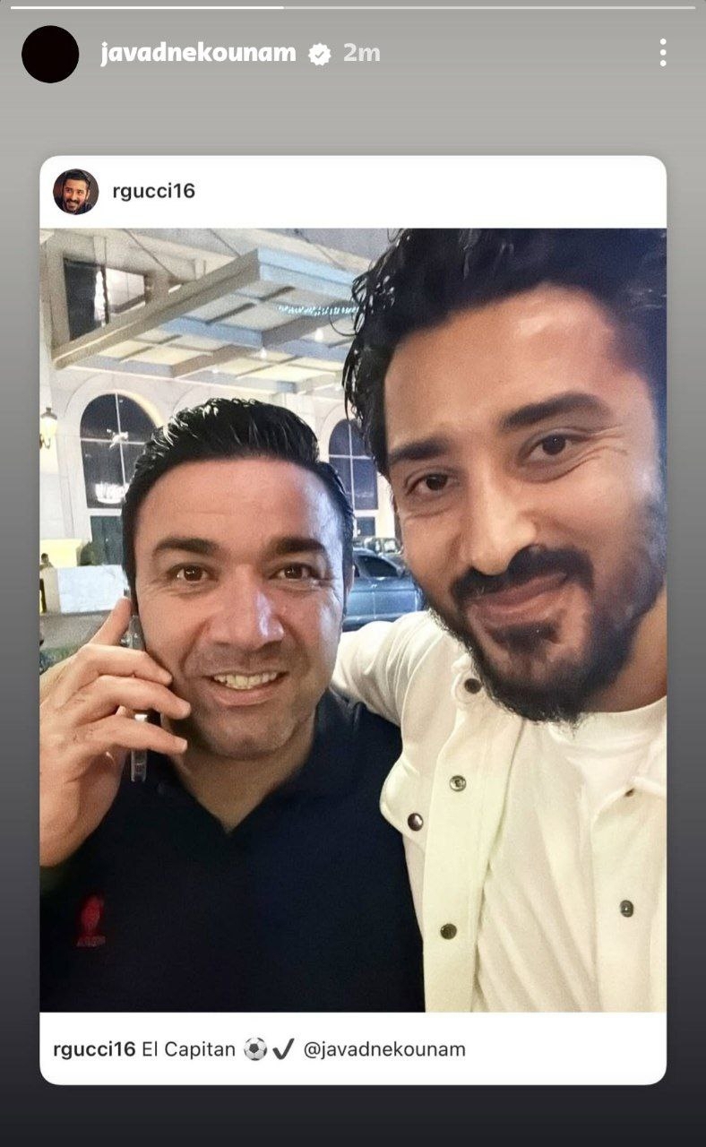 دیدار بی سر و صدای نکونام با قوچان‌نژاد
