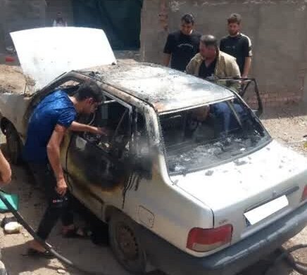 بلایی که یک موبایل سر پراید آورد